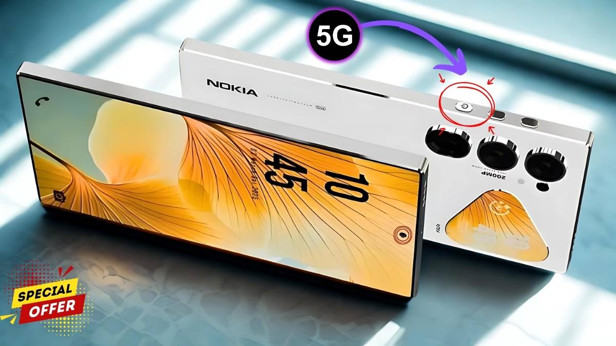 7000mAh की बड़ी बैटरी के साथ 200MP कैमरा DSLR जैसा क्वालिटी और 120W सुपर फास्ट चार्जिंग Nokia ने लाई